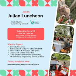 Julian Luncheon 2026