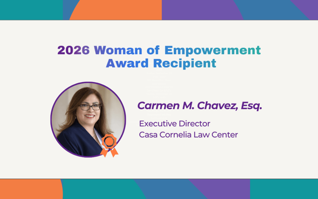 Woman of Empowerment Award 2026 Recipient: Carmen M. Chavez, Esq.